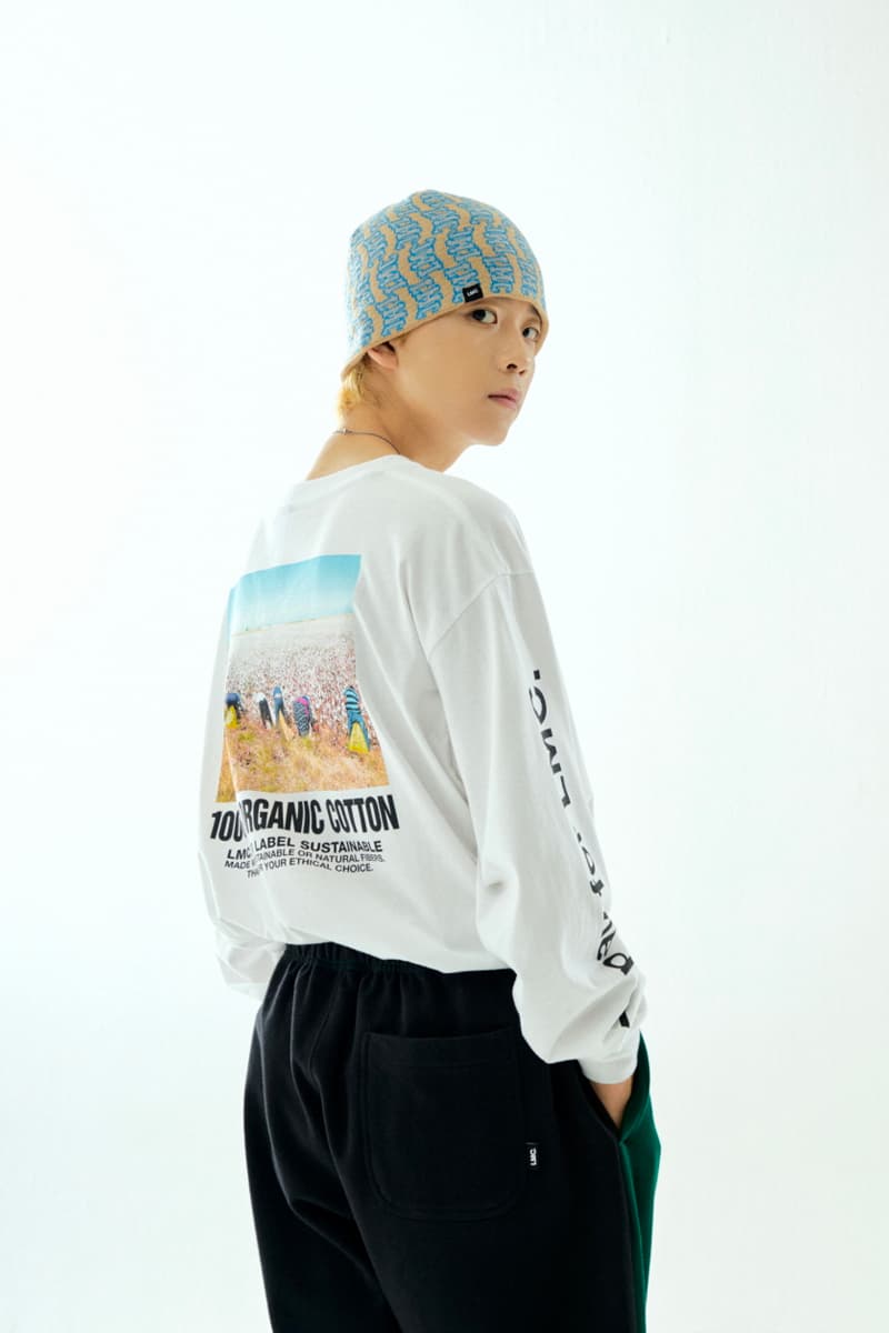 Fall winter 2021 FW21 LMC Lost Management Cities vintage sun fade colorful stadium jacket military fishtail parka shirt jackets knit cardigans active gear ecofriendly cotton release info