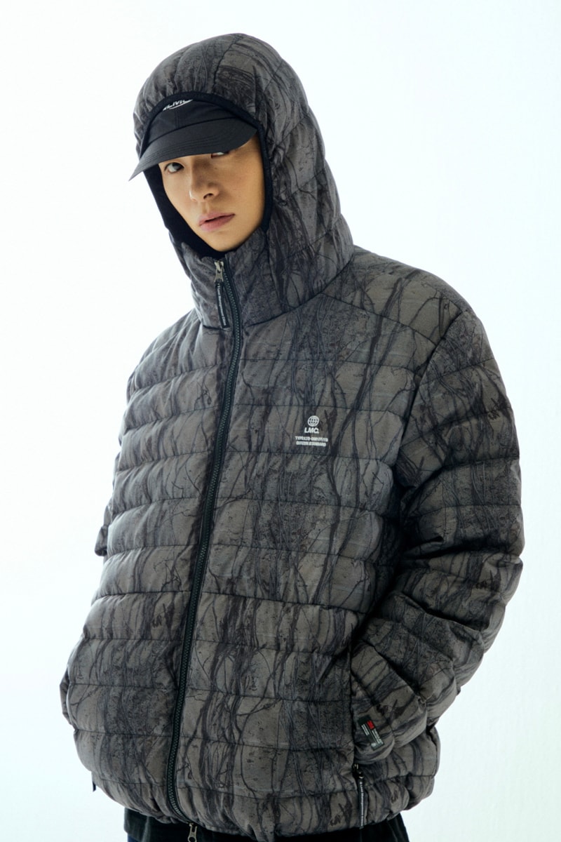 Fall winter 2021 FW21 LMC Lost Management Cities vintage sun fade colorful stadium jacket military fishtail parka shirt jackets knit cardigans active gear ecofriendly cotton release info