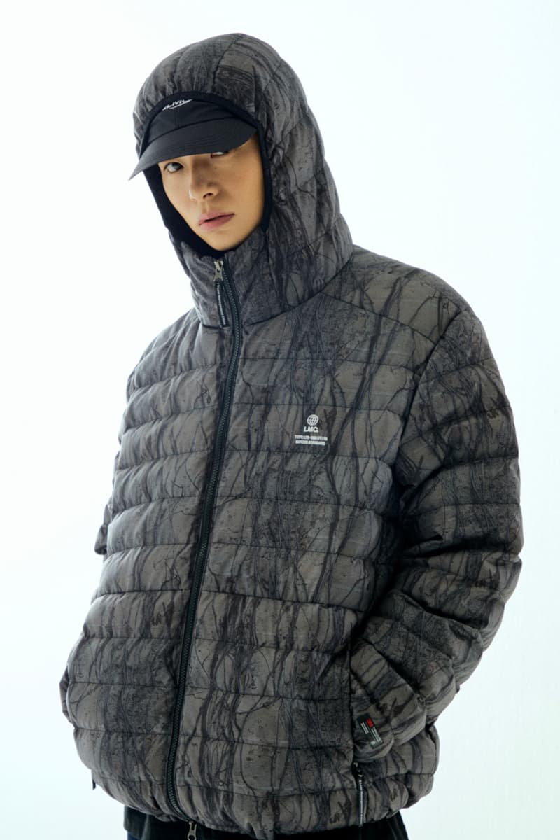 Fall winter 2021 FW21 LMC Lost Management Cities vintage sun fade colorful stadium jacket military fishtail parka shirt jackets knit cardigans active gear ecofriendly cotton release info