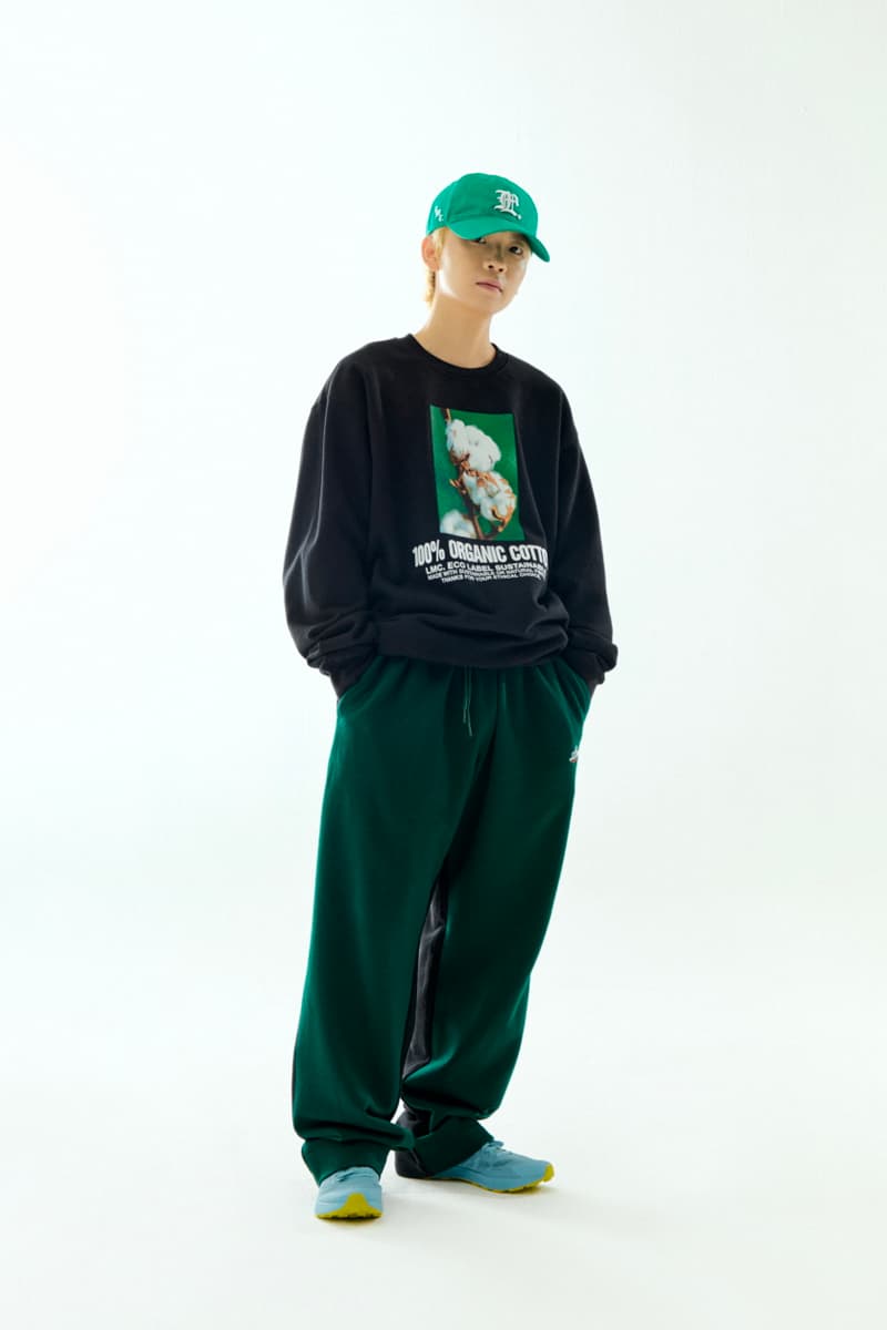 Fall winter 2021 FW21 LMC Lost Management Cities vintage sun fade colorful stadium jacket military fishtail parka shirt jackets knit cardigans active gear ecofriendly cotton release info