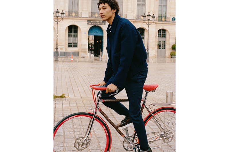 Louis Vuitton Enlists Maison TAMBOITE For a Monogram-Embossed Bicycle Collection collaboration release price info