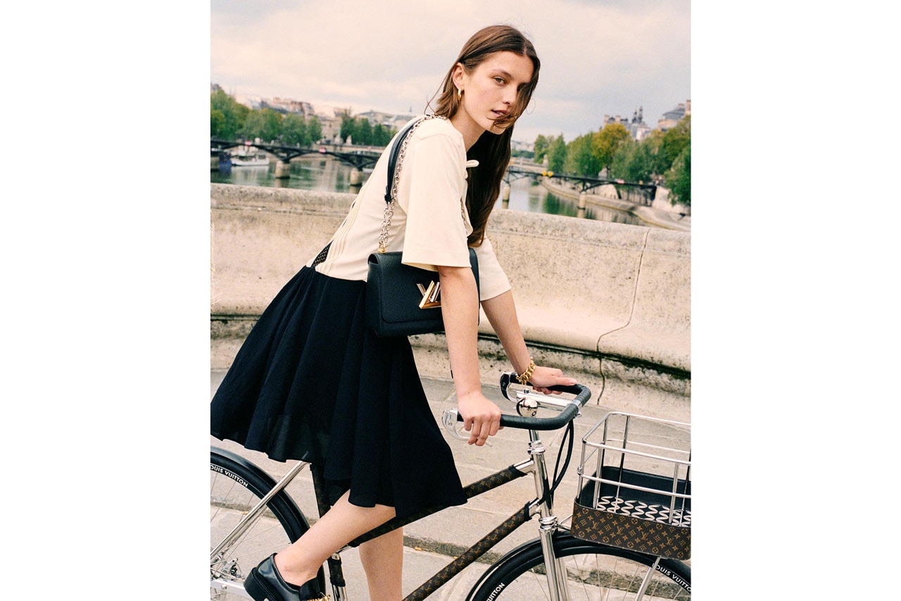 Louis Vuitton Enlists Maison TAMBOITE For a Monogram-Embossed Bicycle Collection collaboration release price info