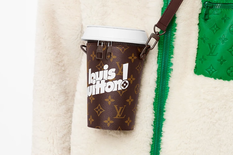 Louis Vuitton Releases Its Playful Oversized Coffee Cup and Carrot Pouch