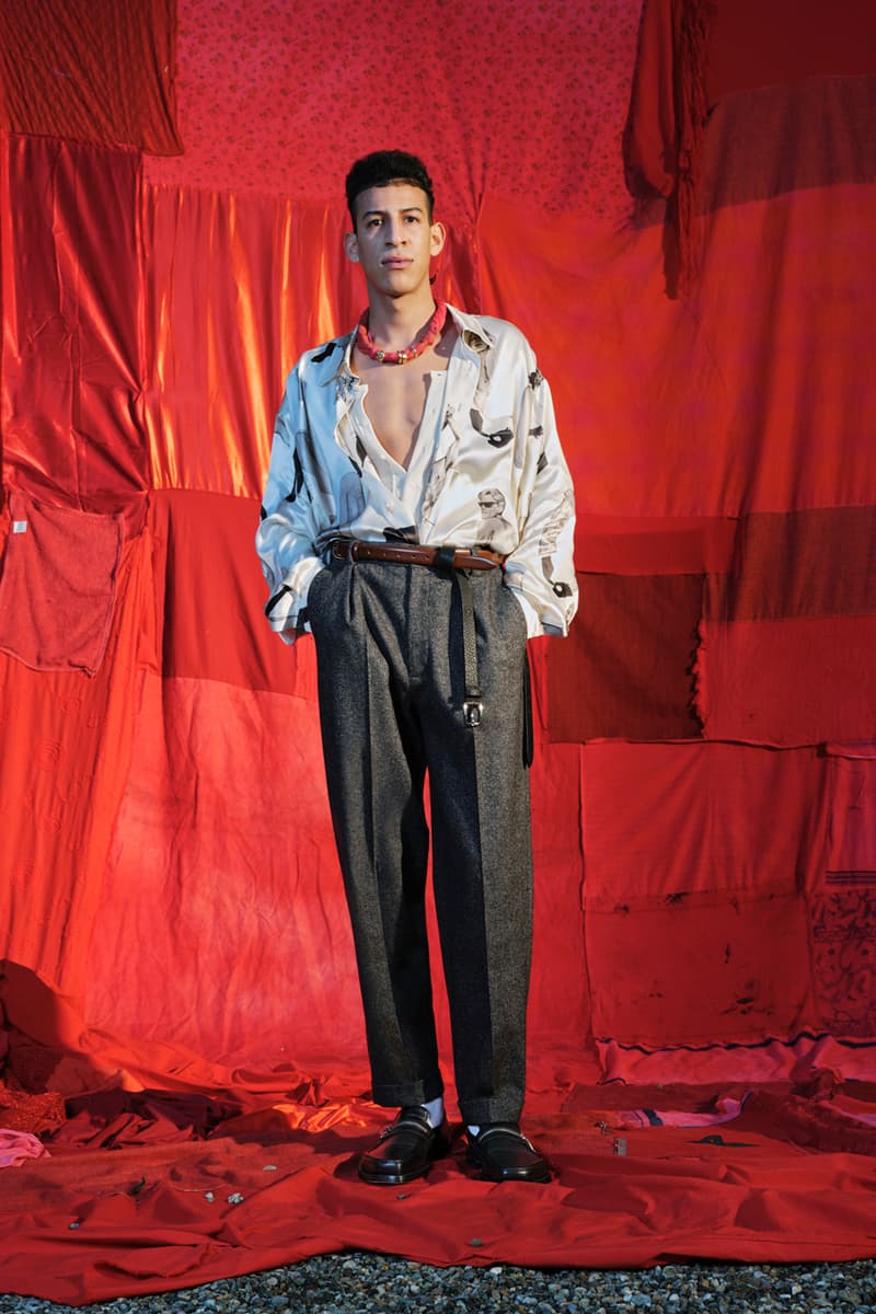 Luca Magliano Fall Winter 2021 FW21 Collection Debut Lookbook Italian Menswear Designer LGBTQIA+ Queer Fashion Slam Jam