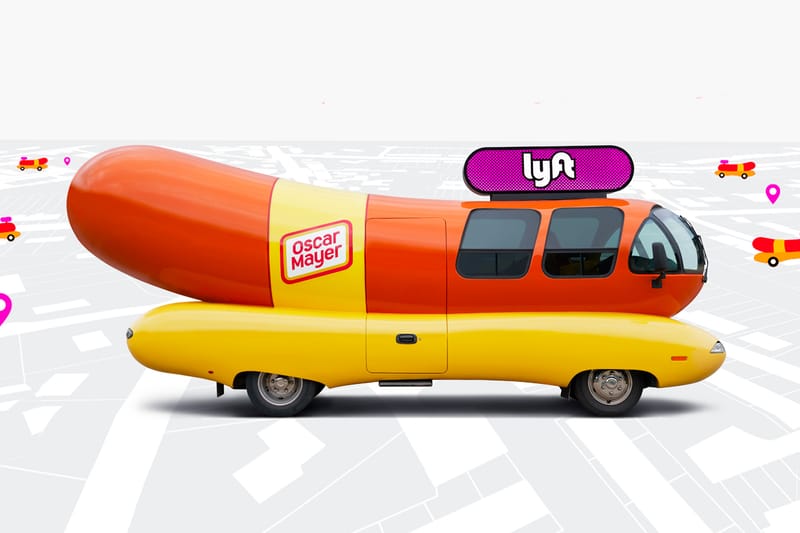 Your Next Lyft Could Be a Free Ride in Oscar Mayer's Wienermobile