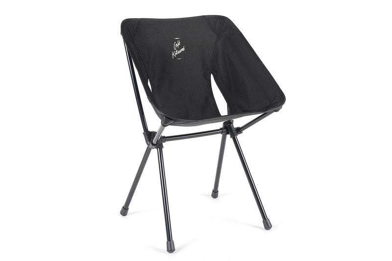 Helinox x Café Kitsuné Furniture Collaboration 2022 camping chair table release information preview