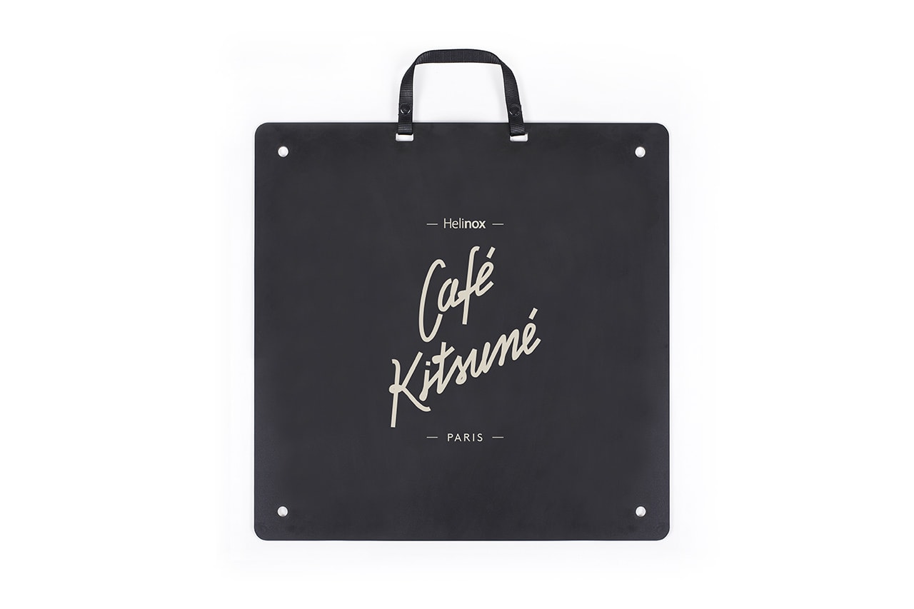 Helinox x Café Kitsuné Furniture Collaboration 2022 camping chair table release information preview