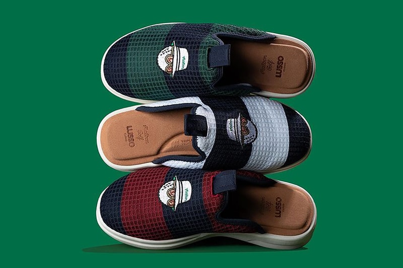Malbon Golf x Lusso Cloud Pelli Slide Collaboration Recycled EVA