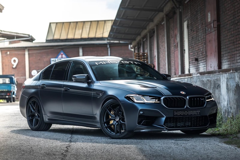 MANHART MH5 GTR BMW M5 CS 1/1 Limited Edition Tuned Four Door Supercar Saloon Lightweight Carbon Fiber Custom Build Bi-Turbo V8 Competition Sport 