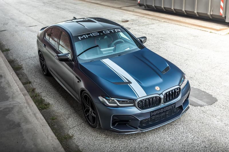 MANHART MH5 GTR BMW M5 CS 1/1 Limited Edition Tuned Four Door Supercar Saloon Lightweight Carbon Fiber Custom Build Bi-Turbo V8 Competition Sport