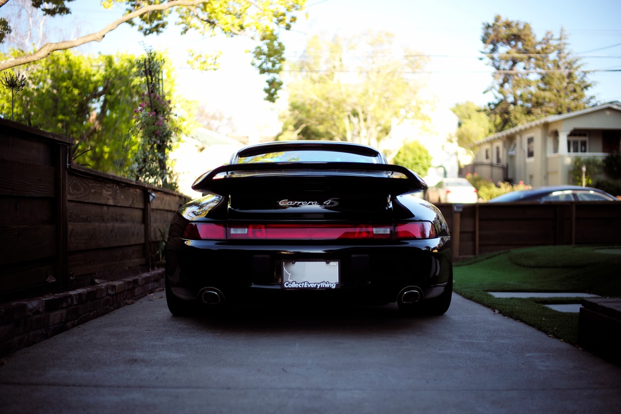 DRIVERS: Mark Arcenal's Black Porsche 911 C4S 993 Carrera HYPEBEAST CAR CLUB Vintage Air Cooled widebody