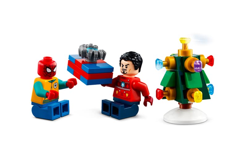 Marvel LEGO The Avengers Advent Calendar release Iron Man Spider-Man Black Widow Thor Captain Marvel Thanos Nick Fury toys