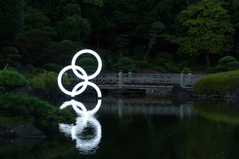 Masahide Matsuda Ripple Sculpture Tokyo Olympics 