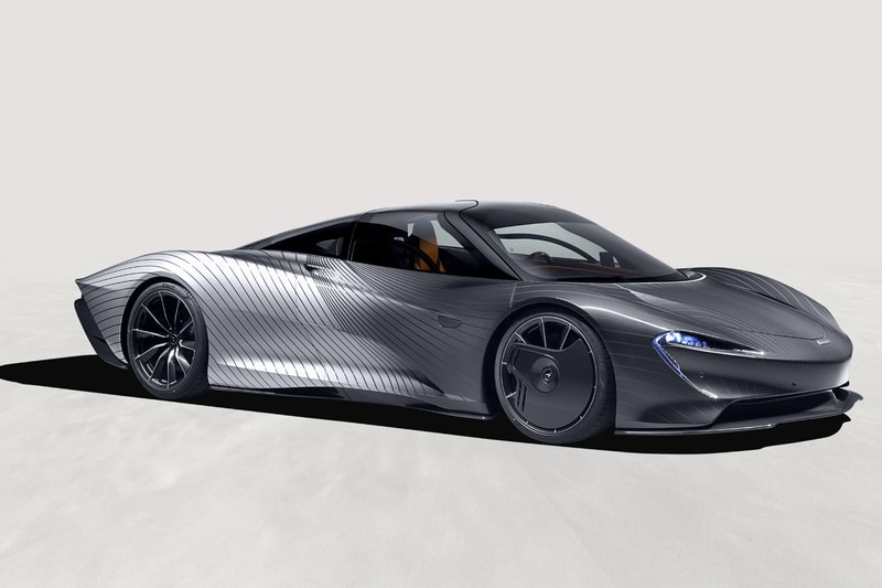 McLaren Speedtail MSO "Albert" Paint Job Custom 12 Weeks Beverly Hills Aerodynamic 250 MPH Magnesium Silver Ueno Grey Hypercar Super Car British Automotive Engineering