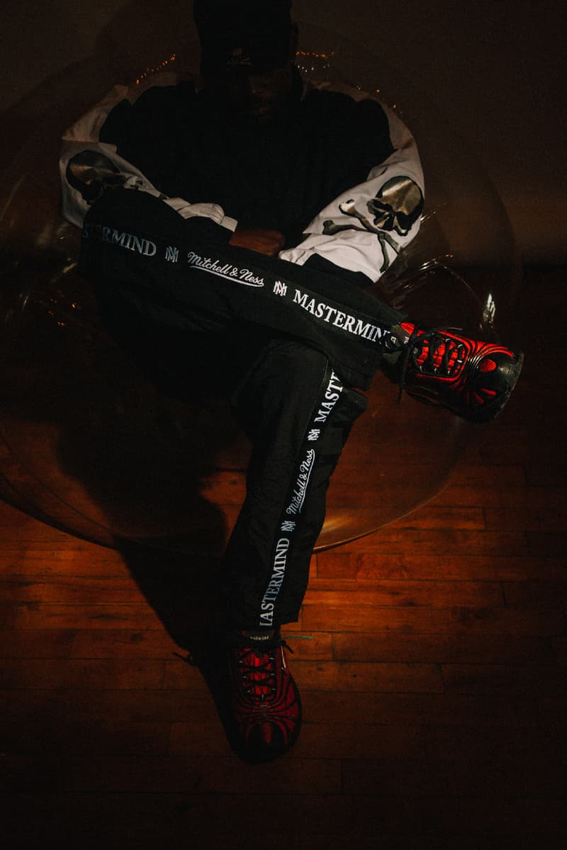 Mitchell & Ness Links up With mastermind JAPAN for Retro Jersey Inspired Collection capsule collaboration sports jersey lookbooks