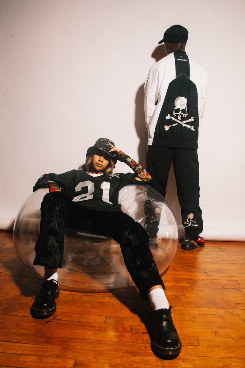 Mitchell & Ness Links up With mastermind JAPAN for Retro Jersey Inspired Collection capsule collaboration sports jersey lookbooks