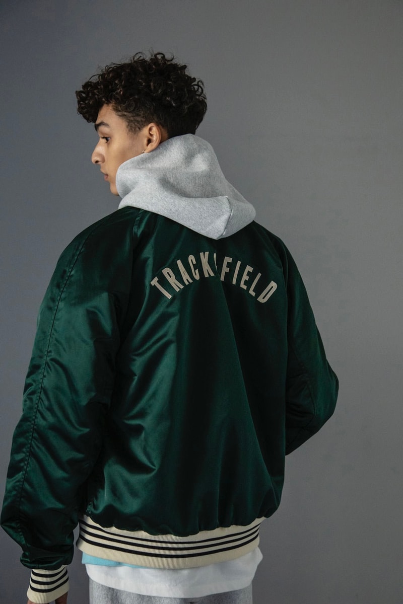 monkey time wrangler skookum champion discus alpha industries collection capsule japan bomber varsity jacket floral pants flare bottoms vests united arrows fw21 fall winter release info