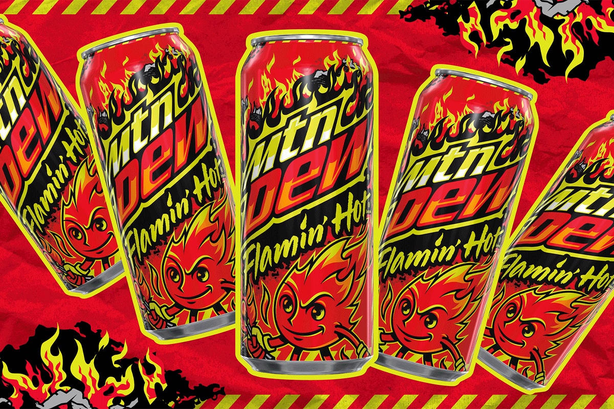 Mountain Dew Unveils New Flamin' Hot Beverage
