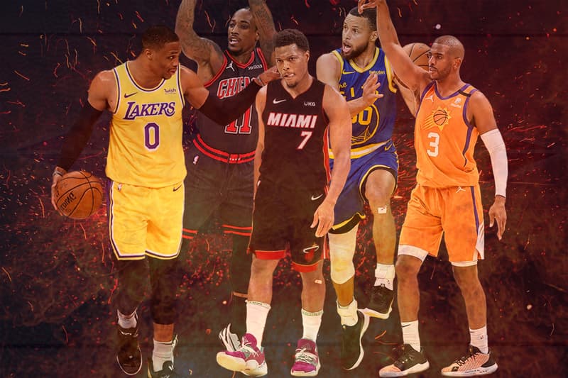 Top NBA Teams to Watch Out for in 2021-22 Season los angeles lakers lebron james carmelo anthony marc gasol dwight howard trevor aziz russell westbrook chicago bulls demar derozan alex caruso miami heat kyle lowry jimmy butler golden state warriors steph curry klay thompson phoenix suns chris paul devin booker