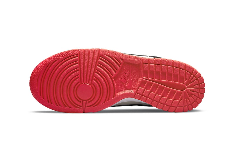 Official Images First Look NBA Nike Dunk Low EMB Chicago 75th Anniversary Diamong Chile Red black 