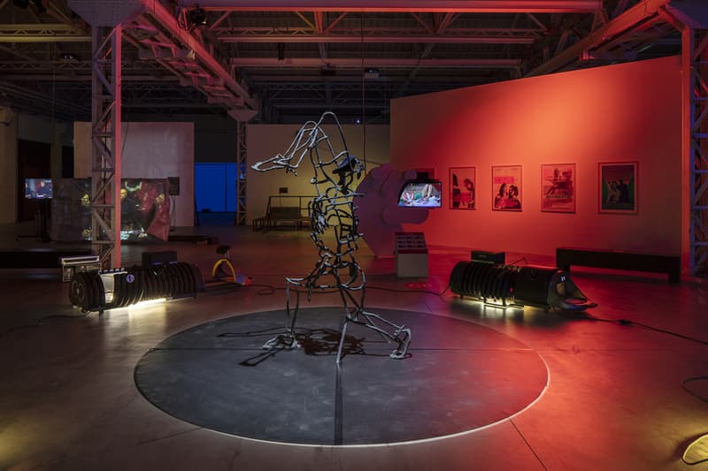 Neïl Beloufa Digital Mourning Pirelli HangarBicocca