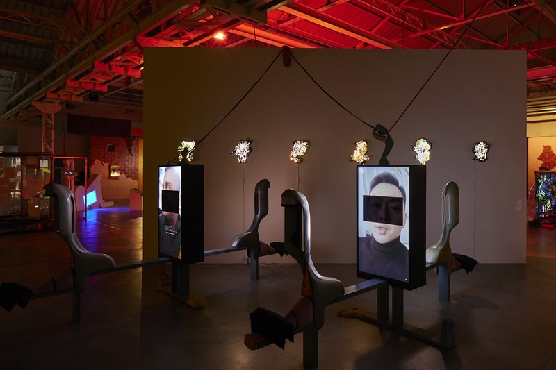 Neïl Beloufa Digital Mourning Pirelli HangarBicocca