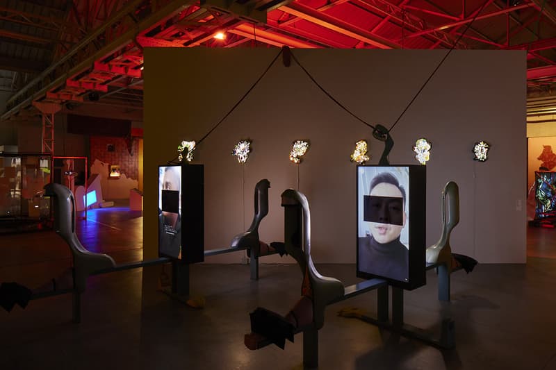 Neïl Beloufa Digital Mourning Pirelli HangarBicocca