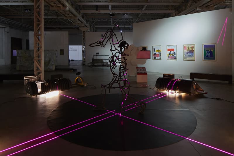 Neïl Beloufa Digital Mourning Pirelli HangarBicocca