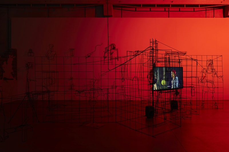 Neïl Beloufa Digital Mourning Pirelli HangarBicocca