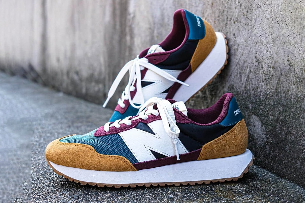 beams new balance 237 beige teal burgundy release info date store list buying guide photos price 