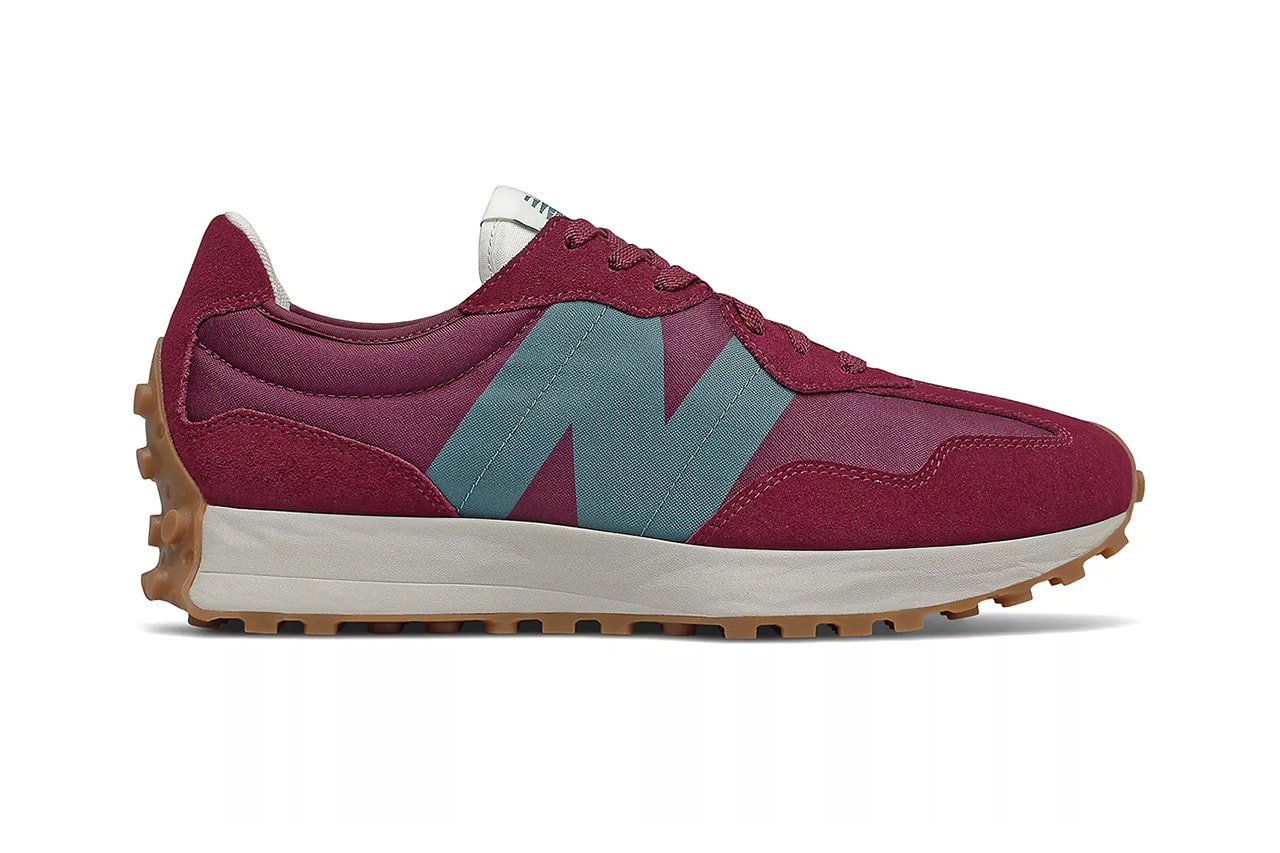 new balance 327 garnet natural indigo MS327HE1 release info date store list buying guide photos price. 