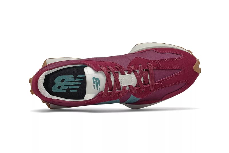 new balance 327 garnet natural indigo MS327HE1 release info date store list buying guide photos price.