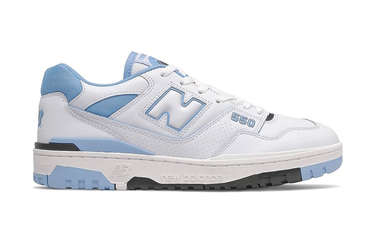 New Balance Pairs the 550 Silhouette With the "UNC" Colorway