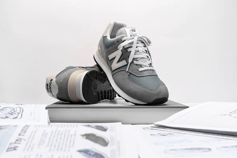 New Balance 574 grey navy white release details history class buy cop purchase atmos ML574BA2 ML574BD2 ML574BH2