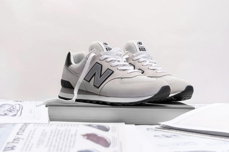 New Balance 574 grey navy white release details history class buy cop purchase atmos ML574BA2 ML574BD2 ML574BH2