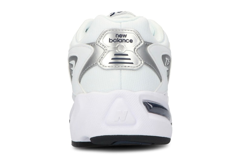 New Balance 725 "White/Navy" & "White" Release sneaker footwear leather mesh yellow navy white pale grey ml725a-b