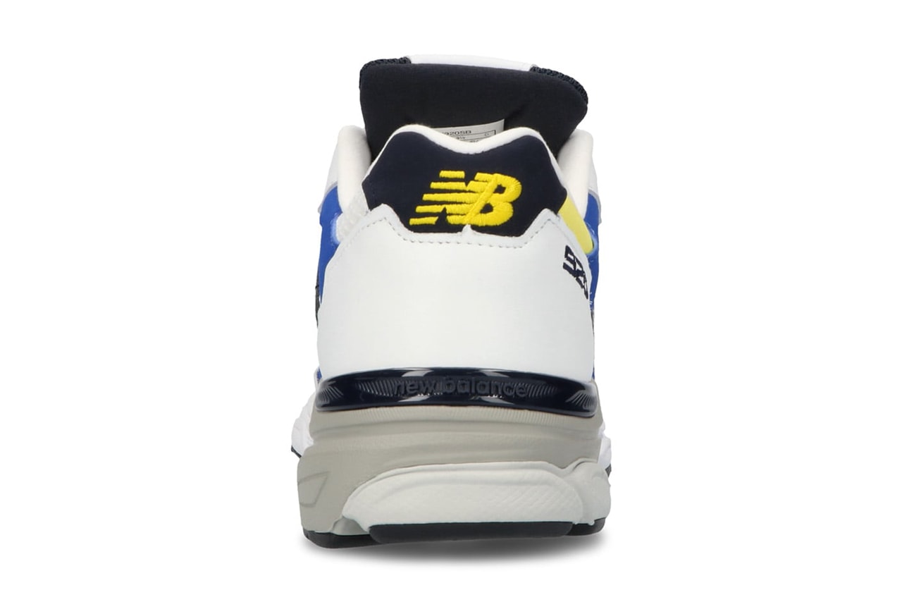 new balance 920 made in uk gb Britain white navy yellow blue M920SB official release date info photos price store list buying guide 