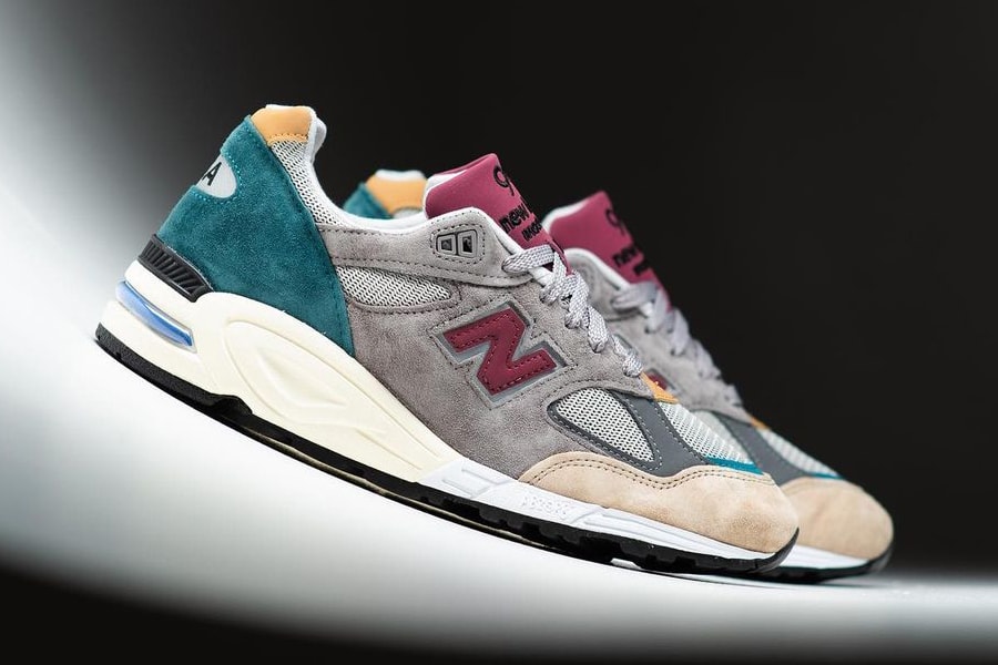 new balance 990v2 made in usa grey green tan red official release date info photos price store list buying guide M990CP2