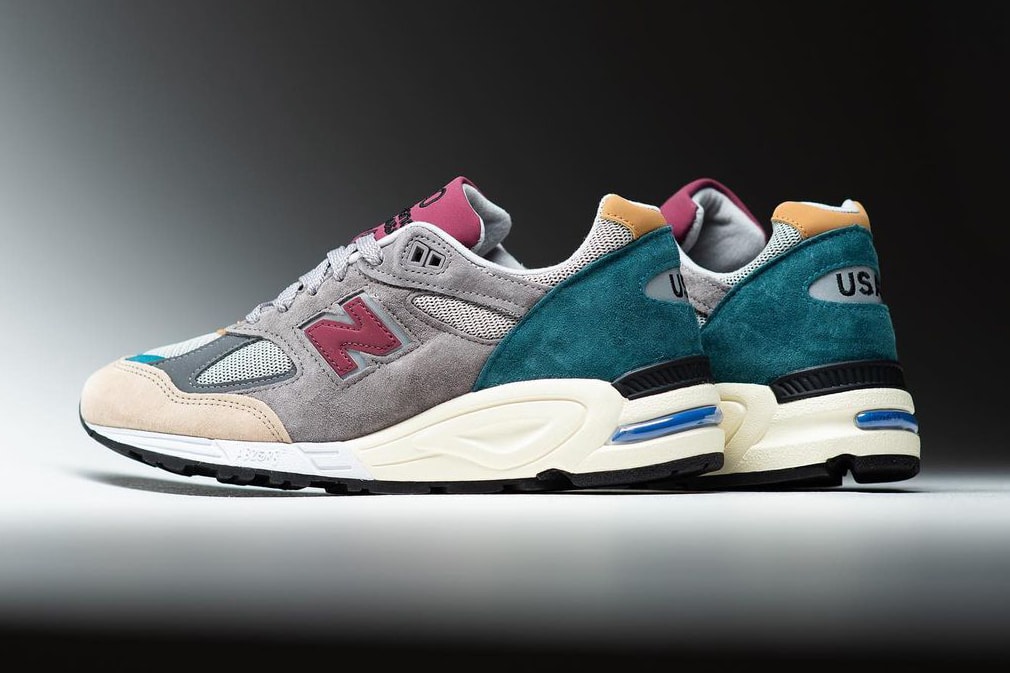 new balance 990v2 made in usa grey green tan red official release date info photos price store list buying guide M990CP2