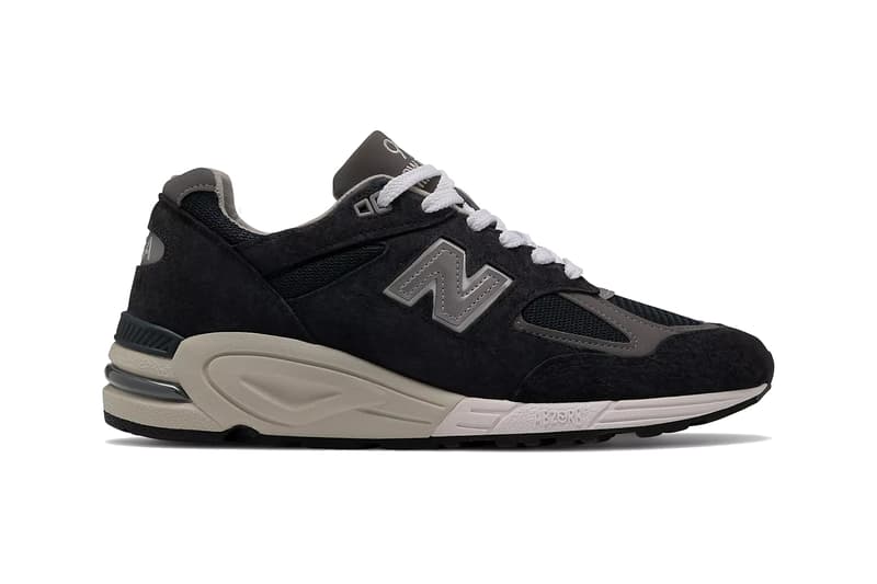 new balance 990v2 black navy white gray made in usa M990NB2 M990BL2 official release date info photos price store list buying guide