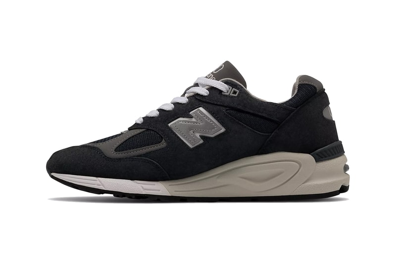 new balance 990v2 black navy white gray made in usa M990NB2 M990BL2 official release date info photos price store list buying guide