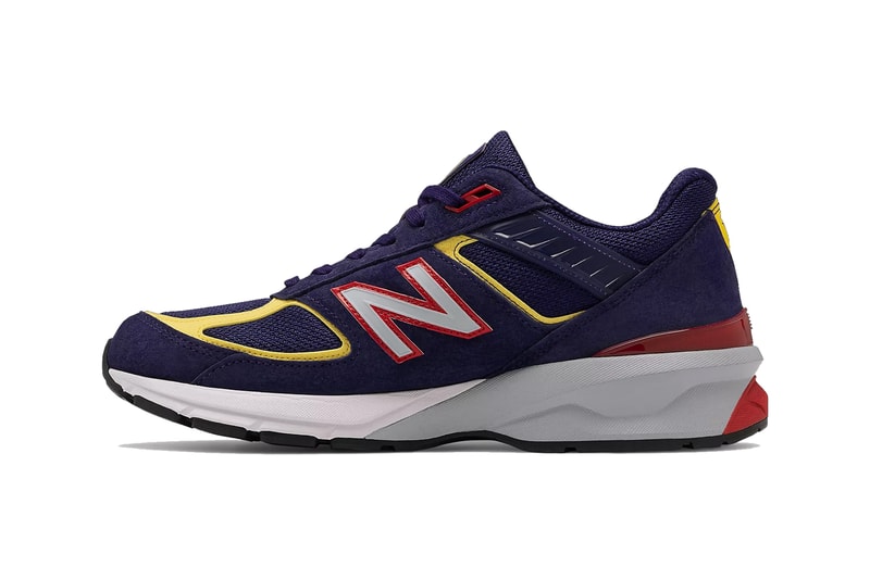 new balance 990v5 made in usa virtual violet purple first light yellow red white gray M990GA5 official release date info photos price store list buying guide