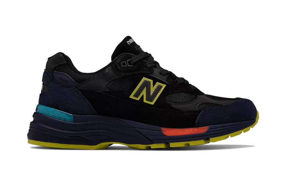 New Balance 992 Black and Purple Release