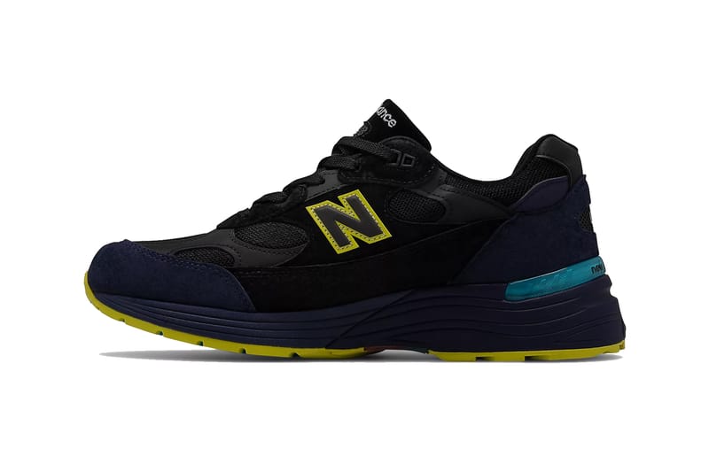 new balance 992 black with purple