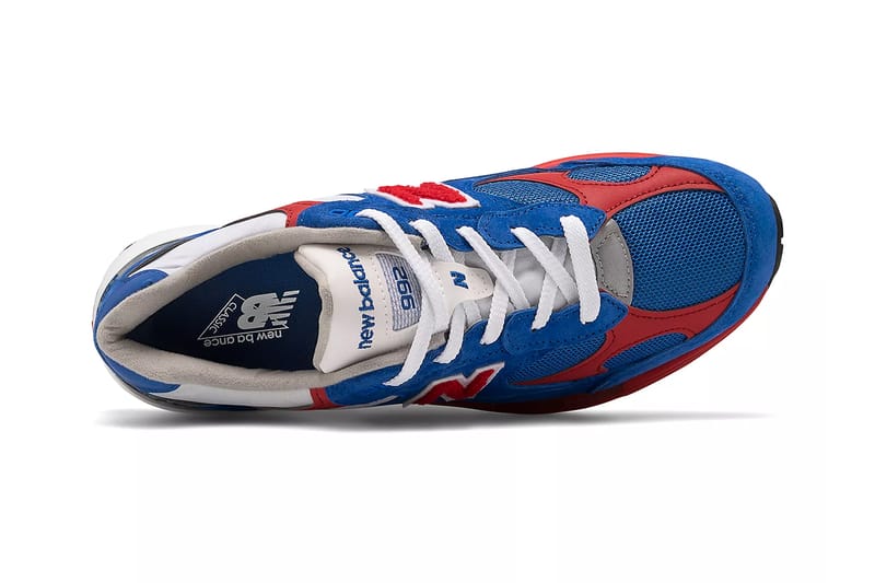 new balance x 90 red white blue