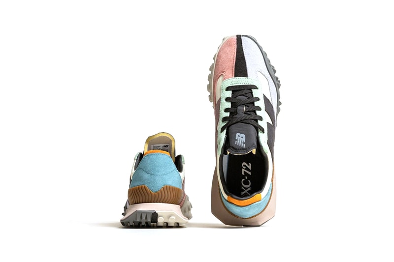 New Balance XC-72 BB2 "Bone/Multi" Release Information Casablanca Charaf Tajer Fall/Winter 2021 Closer First Look Drop Date Sneakers Footwear Trainers