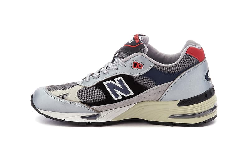 new balance 991 silver navy red M991SKR release info date store list buying guide photos price 