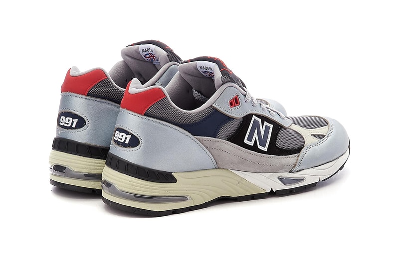 new balance 991 silver navy red M991SKR release info date store list buying guide photos price 