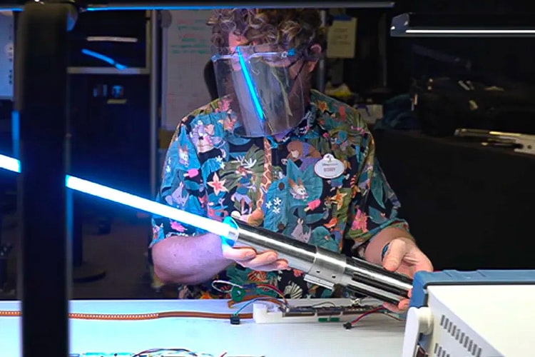 Take a New Look at Walt Disney Imagineering's "Working" Lightsaber