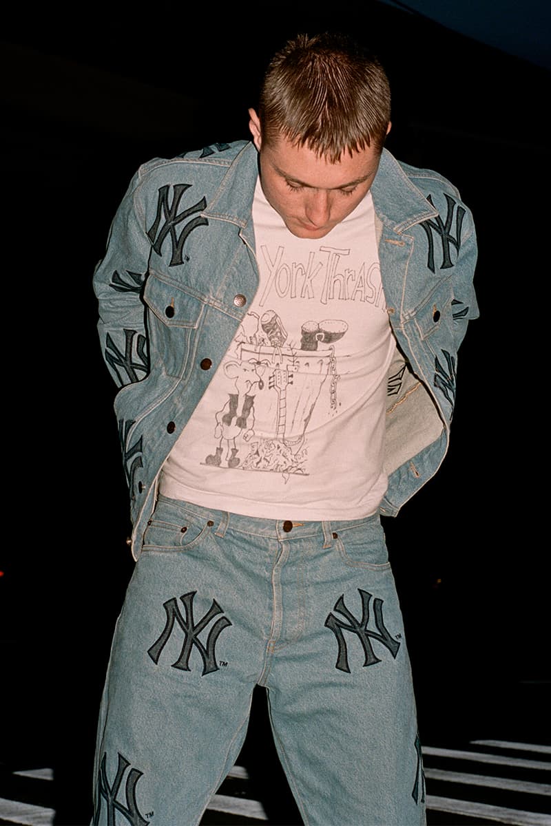 New York Yankees Supreme Fall 2021 Collaboration Release Info Date Buy MLB